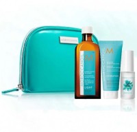 Moroccanoil Spring 2023 Light (Весенний набор 2023), 30+70+100+косметичка