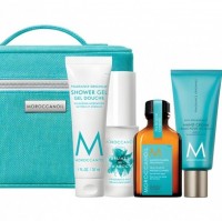 Moroccanoil Body Option Set 2023 (Дорожный набор для тела и волос), 2*30+40+25 мл+ косметичка