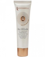 Keenwell Sun Attitude (СС Мультизащитный крем с тональным эффектом SPF50), 60 мл