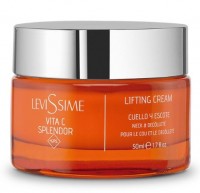 LeviSsime Vita C Splendor Lifting Cream (Лифтинг-крем для омоложения шеи и декольте), 50 мл