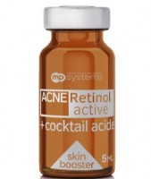 MP-Systems ACNE Retinol Active + Coctail Acide (Инновационныи&#774; скинбустер c эффектом "Стоп Акне"), 5 мл