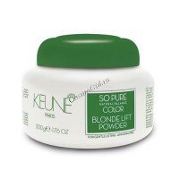 Keune so pure natural balance color blonde lift powder (Безаммиачная осветляющая пудра), 500 гр