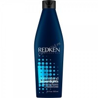 Redken Color Extend Brownlights Blue Toning Shampoo (Шампунь с синим пигментом для нейтрализации тёмных волос), 300 мл