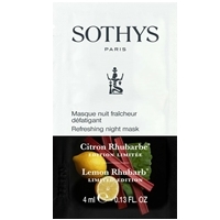 Sothys Refreshing night mask (Омолаживающая ночная маска для сияния и свежести кожи «Лимон - Ревень»)