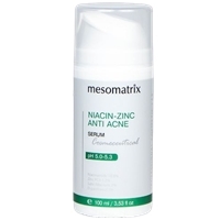 Mesomatrix Niacin-zinc Anti Acne (Сыворотка с ниацинамидом 10.5% и Цинком 1.2% от акне, постакне, для сужения пор)