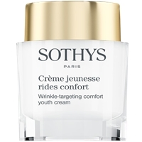 Sothys Wrinkle-Targeting Comfort Youth Cream (Насыщенный крем для коррекции морщин с глубоким регенерирующим действием, с защитой коллагена от гликации), 50 мл