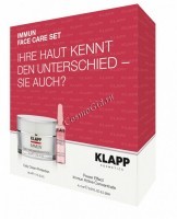  Klapp Immun Face Care Set (Крем дневной + Ампульный концентрат «Иммун»), 50 мл +4*2 мл