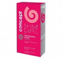 Concept Push up volume bio curl former кiт (Прикорневой объем, набор для холодной перманентной завивки для всех типов волос), 100 мл и 100 мл