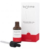 Biotime/Biomatrix Tri-acid peel 21% (Пилинг с тремя видами кислот салициловая, азелаиновая и миндальная кислоты), 30 мл.