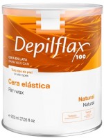 Depilflax 100 Cera Elastica Film Wax (Воск пленочный в банке, Натуральный), 800 гр