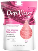 Depilflax 100 Pink Film Wax (Пленочный воск для депиляции в гранулах, Розовый)