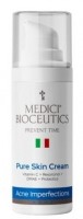 Medici Bioceutics Pure skin cream (Защитный антибактериальный крем для сужения пор с комплексом пробиотиков, ДМАЭ, резорцинолом и витамином С)