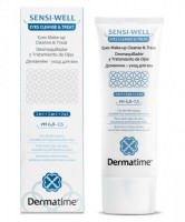 Dermatime SENSI-WELL Eyes Make-Up Cleanse & Treat (Демакияж – уход для век), 100 мл
