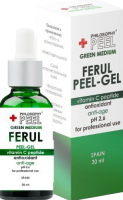 Philosophy Ferul Peel-gel Vitamin C Peptide Antioxidant Anti-age (Феруловый всесезонный пилинг с витамином С и пептидами для кожи лица и тела), 30 мл.