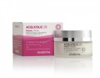 Sesderma Acglicolic 20 Moisturizing cream SPF 15 (Крем увлажняющий с гликолевой кислотой СЗФ 15), 50 мл