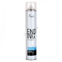 Kezy Ending Glossy Finishing Spray Firm Hold (Спрей-лак надежной фиксации), 500 мл