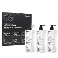 Framesi Morphosis Ultimate Care Salone (Набор, салонный уход, шампунь, кондиционер, маска), 3 средства