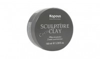 Kapous Глина для укладки волос нормальной фиксации "Sculpture Clay", 100 мл