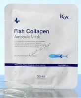 Isov Sorex Fish Collagen Ampoule Mask (Тканевая маска с морским коллагеном), 25 гр