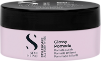 Alfaparf Glossy Pomade (Помада сильной фиксации, придающая экстра блеск), 90 мл