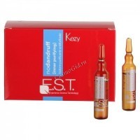 Kezy E.S.T. No Dandruff Inner Purifying (Очищающий лосьон против перхоти), 10х8 ампулы