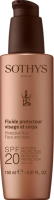 Sothys Fluid Face And Body SPF 20 Moderate Protection UVA/UVB (Молочко для лица и тела SPF 20), 150 мл