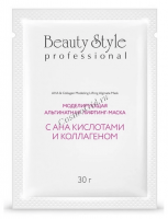 Beauty Style AHA & Collagen Modeling Alginate mask (Моделирующая альгинатная лифтинг-маска с АНА-кислотами и коллагеном), 30 гр
