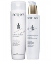 Sothys Comfort Cleansing Milk+Lotion (Набор "Дуэт очищение для чувствительной кожи), 2 средства