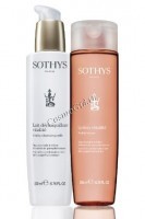 Sothys Vitality Cleansing Milk + Lotion (Набор "Дуэт очищение для нормальной и комбинированной кожи"), 2 средства