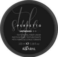 Kaaral Style Perfetto Unfinished Texturizing Fiber Cream (Волокнистая паста для текстурирования волос), 100 мл