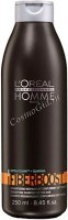 L’Oreal Professionnel Homme Fiberboost (Уплотняющий шампунь Файбербуст), 250 мл.