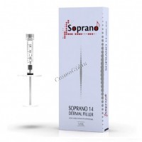 Soprano 14 Filler (Филлер для коррекции формы губ и периорбитальной зоны), 14 мг/мл, 1 мл