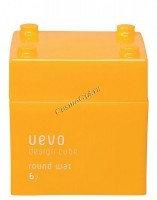 Demi Uevo Design Cube Round Wax (Воск-блеск для укладки степень фиксации 6, блеск 7)