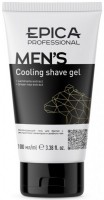 Epica Professional Men's Cooling Shave Gel (Охлаждающий гель для бритья), 100 мл