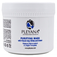 Pleyana Purifying Mask with French Clay White and Green (Маска очищающая с Французскими глинами белой и зеленой)