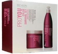 REVLON professional Набор PROYOU "Сохранение цвета" (шампунь 350 мл.+маска 500 мл.)