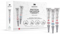 Greymy Ampoules Rx100 KTA + Hydrocollagen (Ампулы Rx100 концентрат кератина + гидроколлаген (восстанавливающая сыворотка)), 3*20 мл+3*20 мл