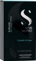 Alfaparf Cristalli di Seta (Двухфазная сыворотка для разглаживания волос), 45 мл