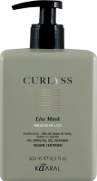 Kaaral Curlyss Liss Mask (Разглаживающая маска для волос), 500 мл