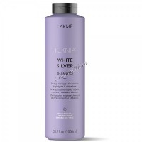 Lakme Teknia White Silver Shampoo (Шампунь для нейтрализации желтого оттенка волос)