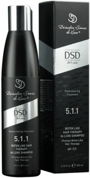 DSD Pharm SL Dixidox de Luxe Botox Hair Therapy de Luxe Shampoo (Шампунь восстанавливающий), 200 мл
