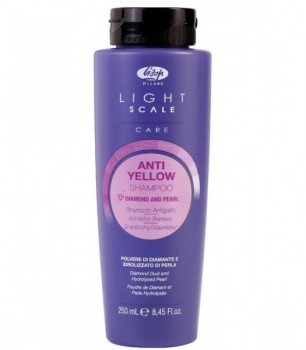 Lisap Light Scale Care Anti Yellow Shampoo (Шампунь для осветленных, мелированных и седых волос)