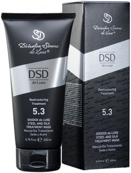 DSD Pharm SL Dixidox de Luxe Steel and Silk Treatment Mask (Восстанавливающая маска сталь и шёлк Диксидокс Де Люкс)