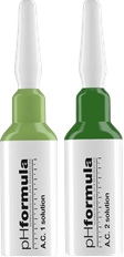 PHformula A.C. 1+2 Solution (Активный обновляющий раствор для кожи с акне), 4 шт x 7 мл
