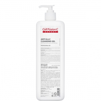 Cell Fusion C Anti B.A.C. Cleansing gel (Антибактериальный очищающий гель для жирной кожи)