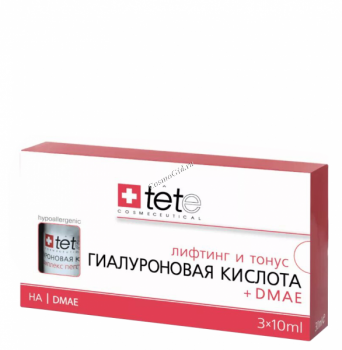 Tete Cosmeceutical Hyaluronic acid + DMAE (Гиалуроновая кислота + ДМАЭ), 3*10 мл