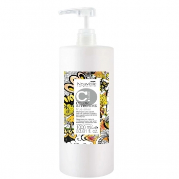 Nouvelle Color Glow True Silver Shampoo (Антижелтый шампунь для седых волос), 1000 мл