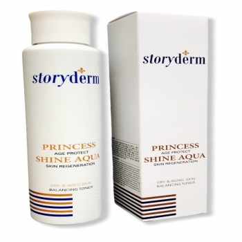 Storyderm Princess Shine Aqua (Балансирующий тоник для восстановления кожи)