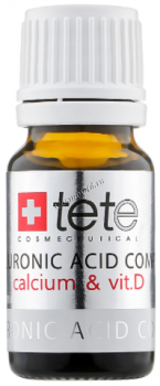 Tete Cosmeceutical Гиалуроновая кислота + кальций и витамин D, 3*10 мл