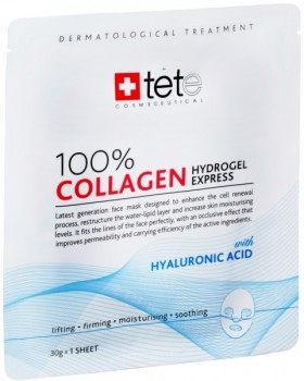 Tete Collagene Hydrogel Mask 100% (Гидроколлагеновая маска моментального действия), 1 саше